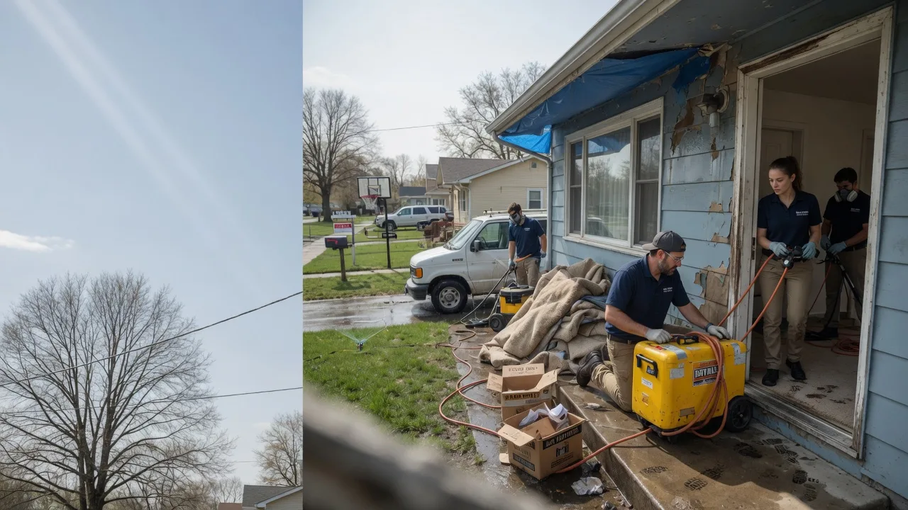 Basement Flood Cleanup in Darien, CT near me